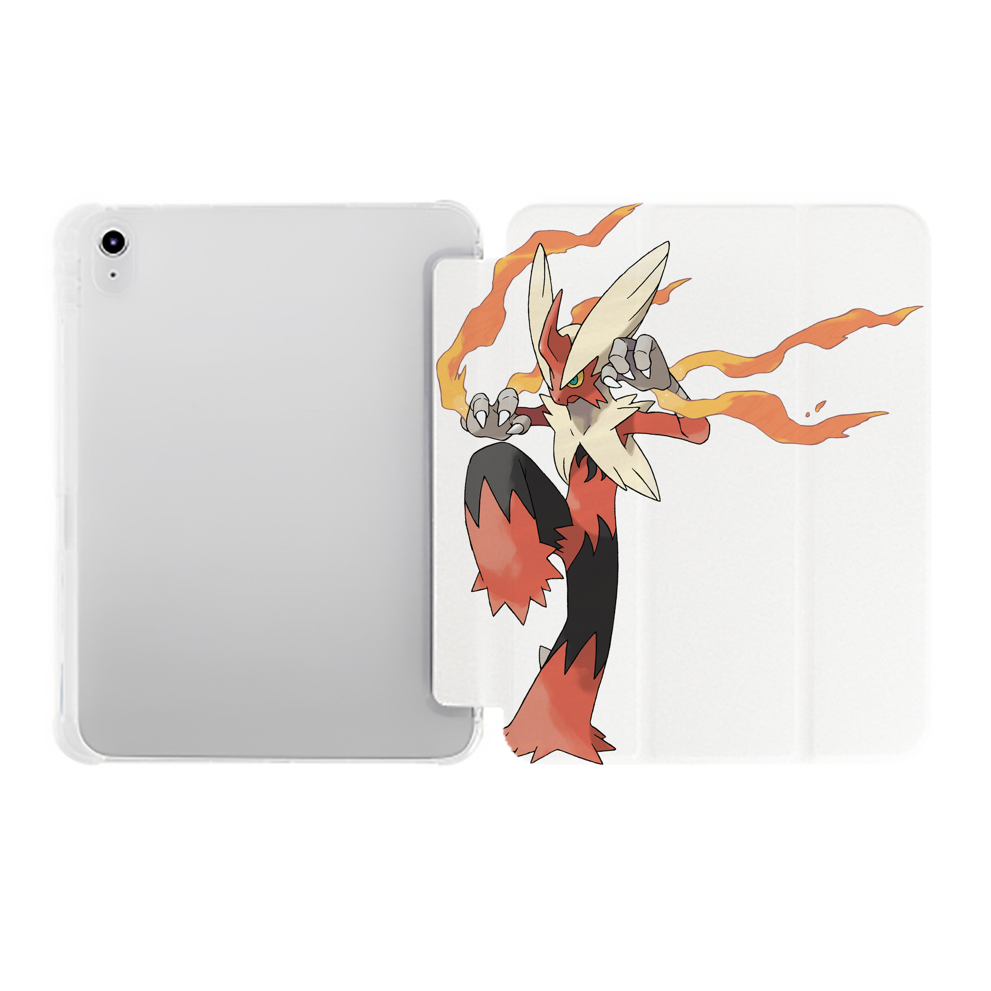 （画像用） ポケットモンスター Pokémon IPad ケース ペン収納付き 三つ折りスタンド PUレザー×シリコン 対応機種9.5/10.5/10.9インチ